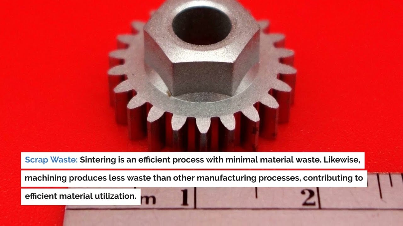 Sintered vs. Machined Gears