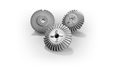 Metal Bevel Gear For A Disposable Medical Instrument